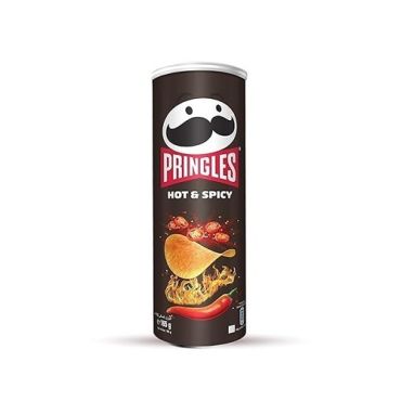 Pringles 165Gm-Hot&Spicy, 19 Pieces Per Carton
